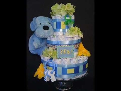 Adorable Diaper Cakes by Liz - The Perfect Baby Shower Gift
