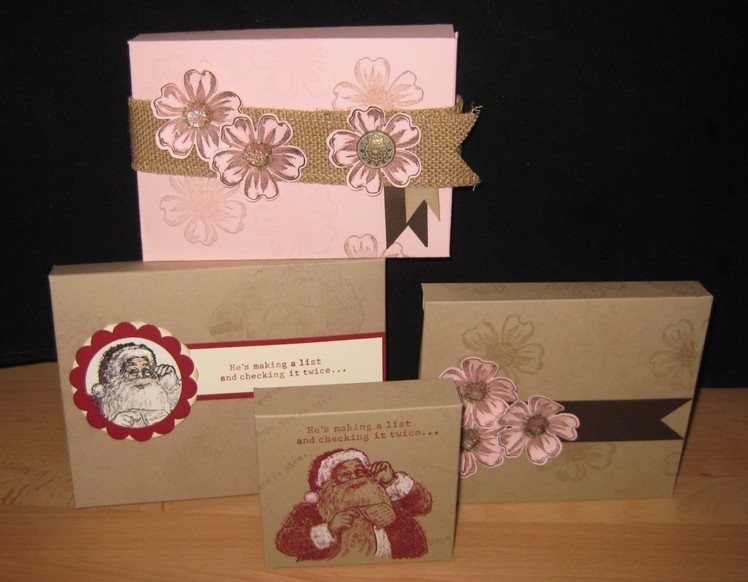 All Size box with Envelope Punch Board frenchiestamps.com