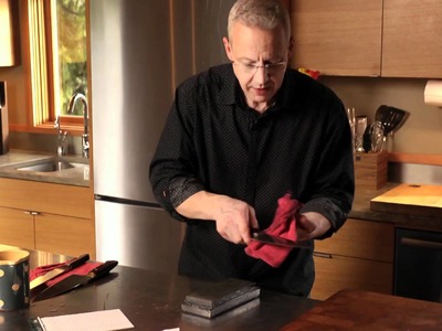Bob Kramer: "Stoning Your Knife" presented by Zwilling JA Henckels and Sur La Table