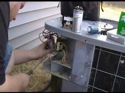 Capacitor - How to fix your AC Capacitor and contactor replacement