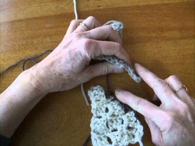 Connecting Corner to Corner Crochet Stitch