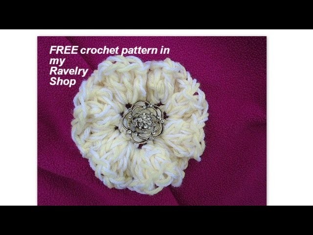 CROCHET: 3 FREE Patterns & New Patterns in my shop, Sept  2015