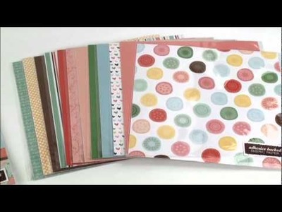 Dear Lizzy Fabric Paper demo by American Crafts - Craft Room