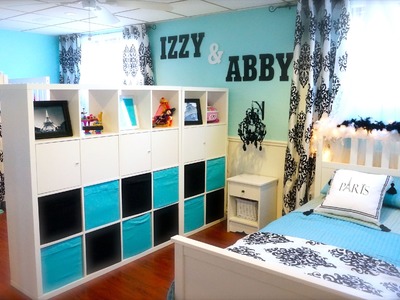 Decorating Tips- Decorating My Girls Shared Room on a Budget