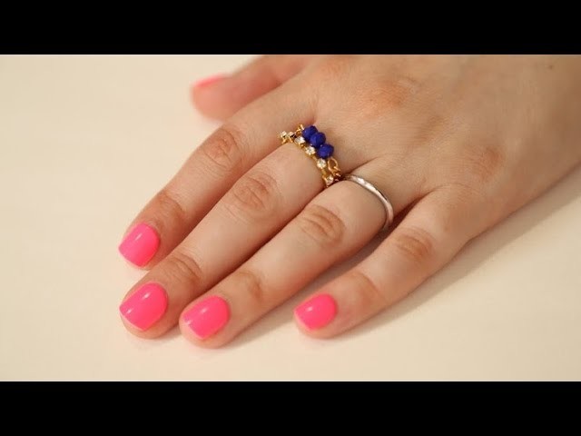 DIY Gold Stackable Rings