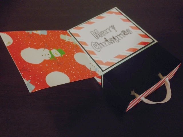 Gift Box and Card All In One
