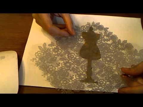 Glitter Dressform Technique with Marion Smith