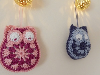 How to Crochet a Granny Owl