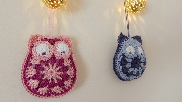 How to Crochet a Granny Owl