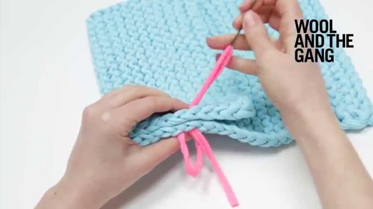 How to do straight stitch