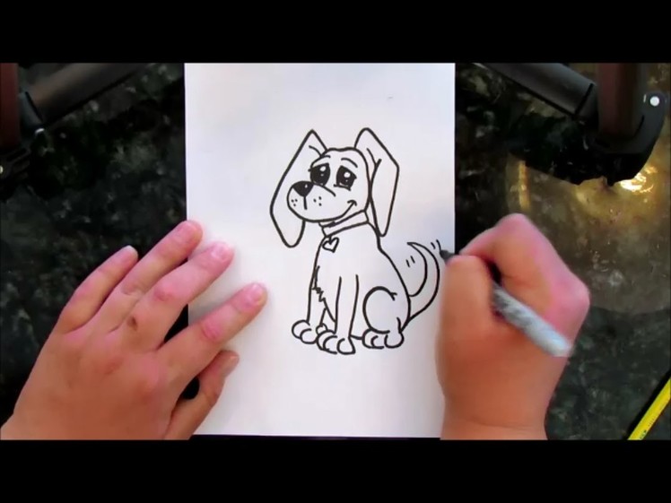 How to Draw a Dog - STEP by STEP