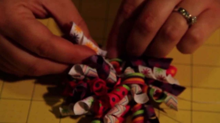How To Make A Korker Ribbon Bow