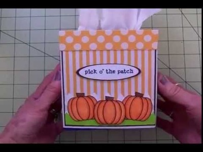HOW TO MAKE A REALLY CUTE TISSUE BOX COVER