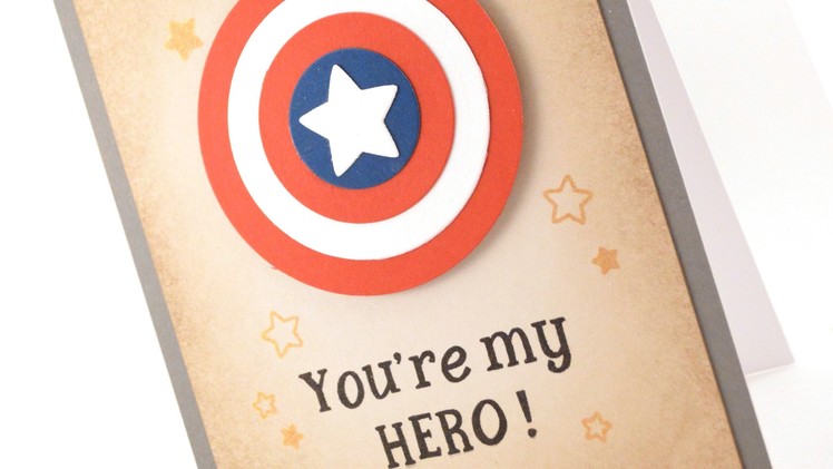 How to: Make a Super Hero Card