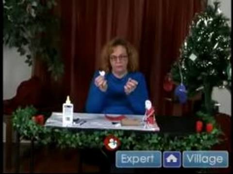 How to Make Christmas Ornaments : Supplies for Making Santa Claus Ornaments