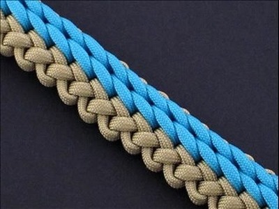 How to Make the Rolling Shore Waves (RSW) Sinnet (Paracord) Bracelet by TIAT
