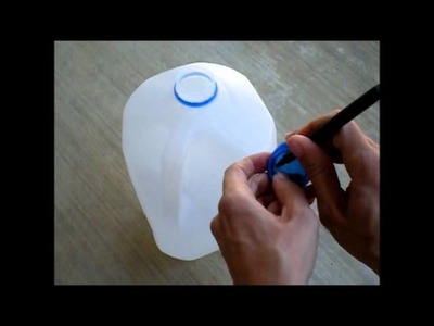 How To Upcycle a Milk Jug into a Watering Can