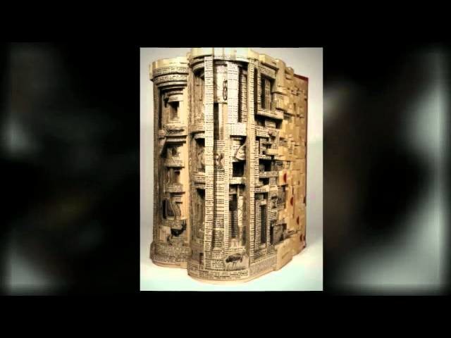 Insane Book Art - Book Sculptures