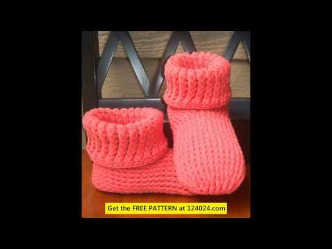 Knitted ugg boots easy knit baby booties knitted boot cuffs pattern