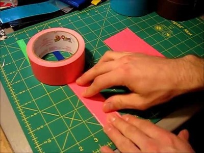 Mini Tutorial - Duct tape Ninja star (Shuriken) (Method 1)