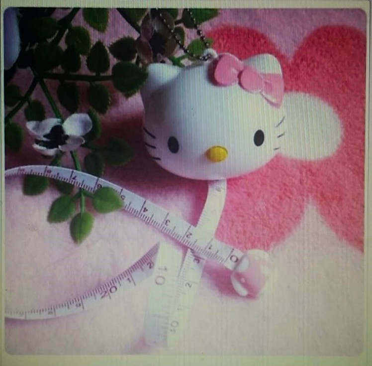 My New "Hello Kitty" Tape Measure