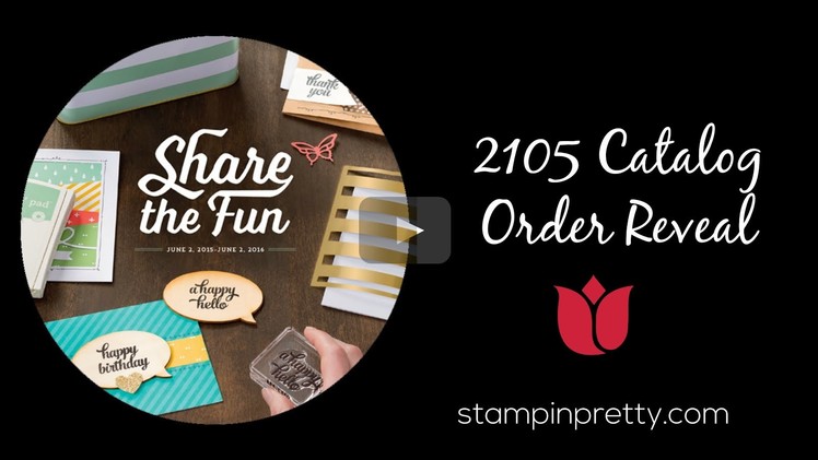 My Stampin' Up! 2015 Catalog Order Revealed!