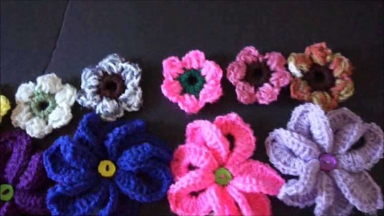 New Crochet Flower Designs April 2014