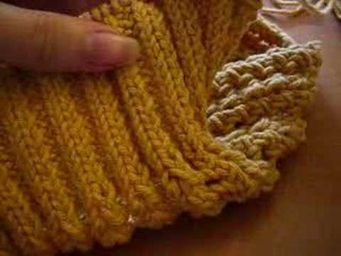 New knitting bind off