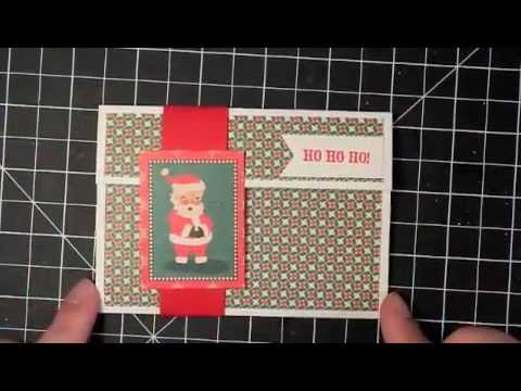 Quick and Easy Christmas Gift Card Holder