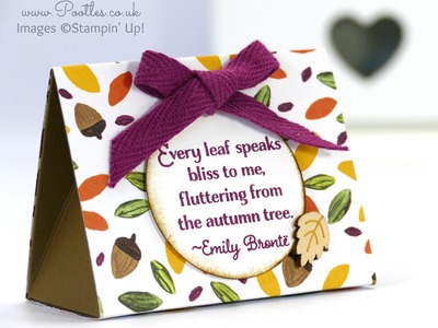 Stampin' Up! Into the Woods Tent Tutorial