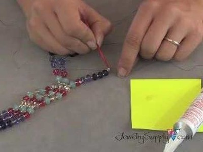 Swarovski Crystal Bracelet - How to, part III