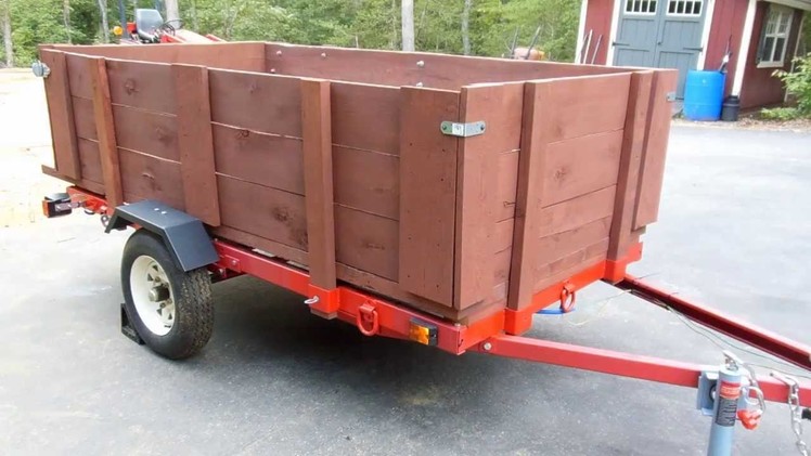 UPDATE 1: Harbor Freight 1720 Lb. Capacity 48" x 96" Super Duty Utility Trailer Build Out