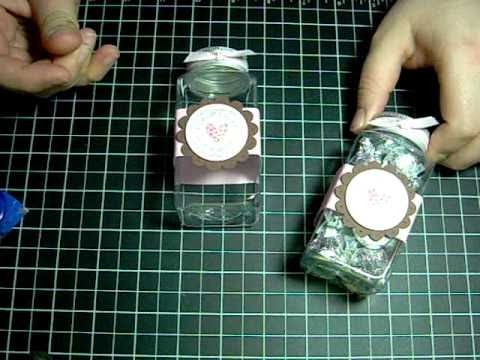 Valentine Treat Jar (Semi-handmade) #5