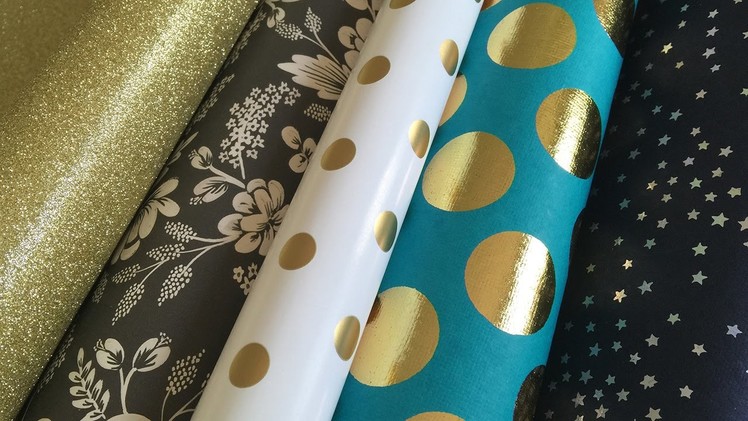 Wrapping Paper & Fine Art Paper Haul from Paper Source