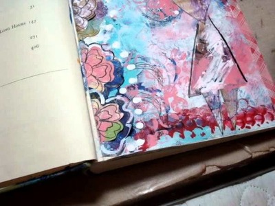 Art journal page 'write your story'