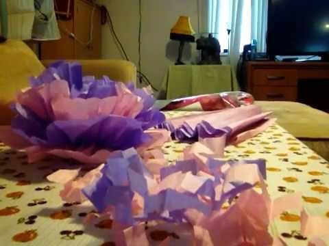 ASMR Tutorial Tissue Paper Flowers