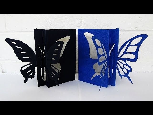 Butterfly card - learn how to make this butterfly craft from a template - EzyCraft