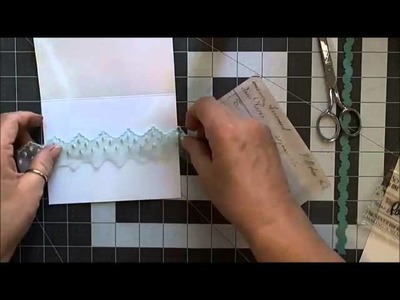 Card Making: Spellbinders Curved Border Cards