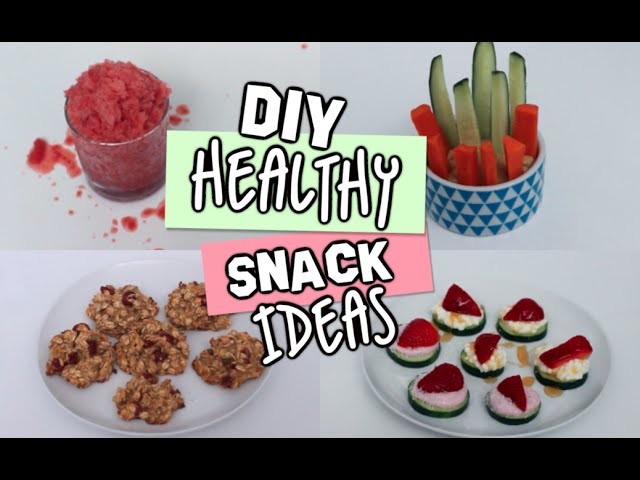 DIY Healthy Snacks For Spring.Summer!