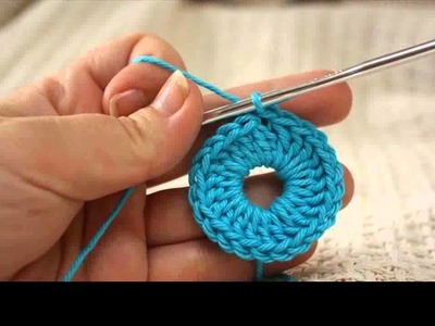 Easy crochet magic ring for beginners