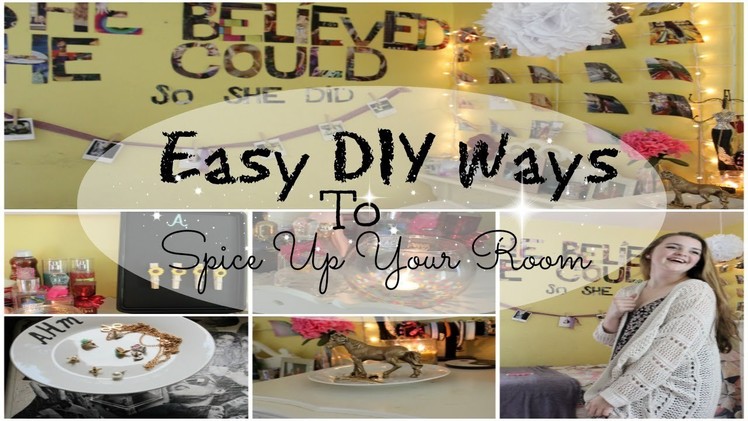 Easy DIY Ways To Spice Up Your Room♡