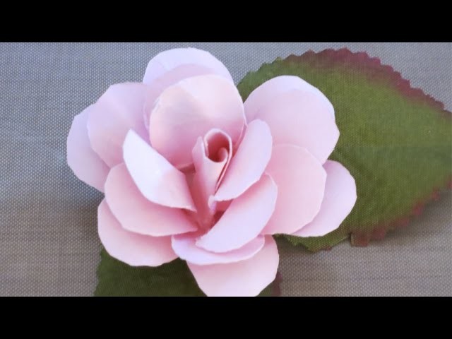 EASY PAPER ROSE (Not Origami)