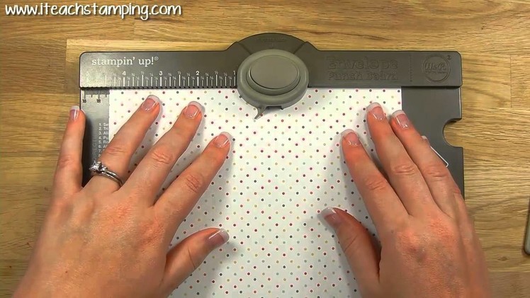 Envelope Punch Board from Stampin' Up! - Make Your Own Custom Envelopes
