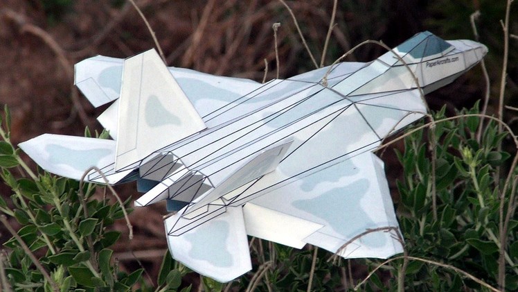 F-22 Paper Airplane 3D model