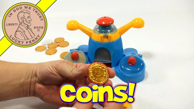 Golden Coin Maker Set - Make Your Own Chocolate Coins! - John Adams