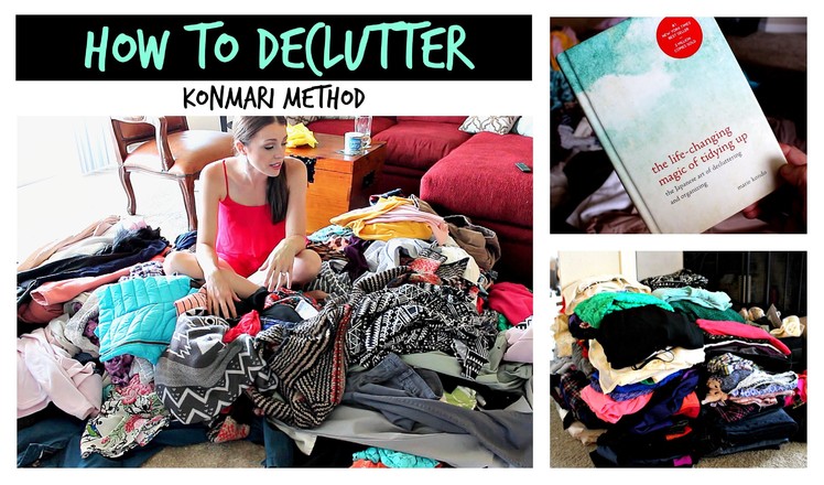 How to Declutter Your Closet | KonMari Method