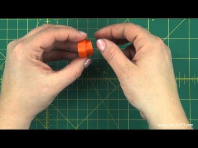 How To Make A Pumpkin Hair Clip - Free Instructional Video