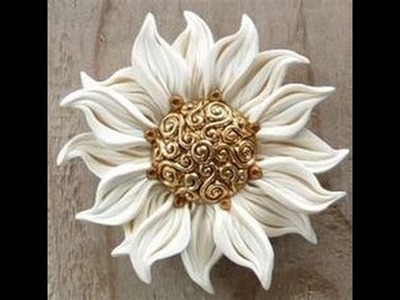 How to make clay Sun Flower accessories Prank tutorial