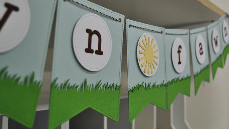 Intro to Stitched Party Banners + Louie's ABCs and 123s + a banner from start to finish