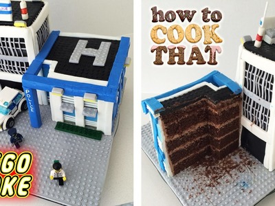 LEGO CITY POLICE CAKE How To Cook That Ann Reardon